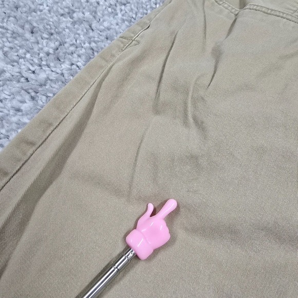 Polo Ralph Lauren Mens Pants 38x30 Brown Chino Straight Twill Classic Fit‎ READ - Picture 5 of 15